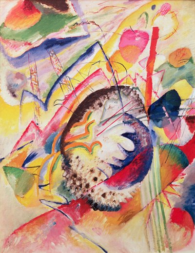 Große Studie, 1914 von Wassily Kandinsky